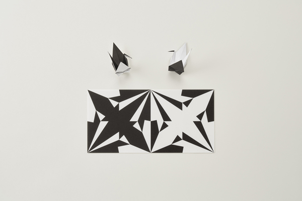 TOKOLO PATTERN ORIGAMI BW