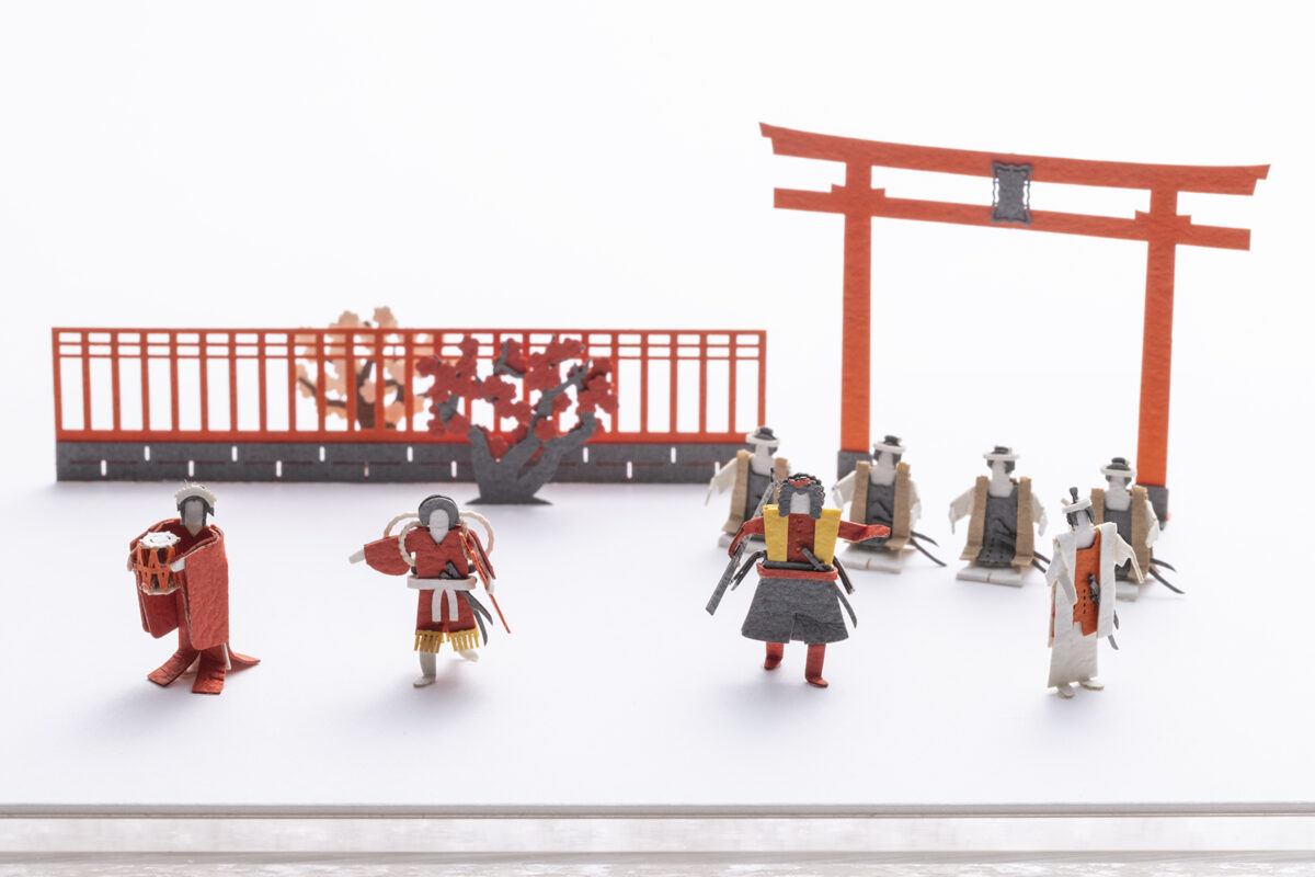 新製品】テラダモケイ 1/100建築模型用添景セット 歌舞伎シリーズ No